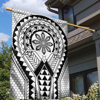 Philippines Batok Tribal Inspired Tattoo White Garden Flag LT05 - Polynesian Pride