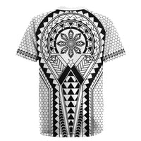 Philippines Batok Tribal Inspired Tattoo White Rugby Jersey LT05 - Polynesian Pride