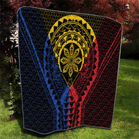 Philippines Batok Tribal Inspired Tattoo Quilt LT05 - Polynesian Pride