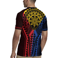 Philippines Batok Tribal Inspired Tattoo Rugby Jersey LT05 - Polynesian Pride