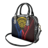 Philippines Batok Tribal Inspired Tattoo Shoulder Handbag LT05 - Polynesian Pride