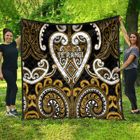 Aotearoa Ngai Te Rangi Quilt Maori Tribal Pattern LT05 - Polynesian Pride