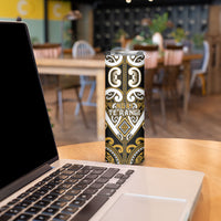 Custom Aotearoa Ngai Te Rangi Skinny Tumbler Maori Tribal Pattern LT05 - Polynesian Pride