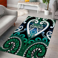 Aotearoa Ngati Ranginui Area Rug Maori Tribal Pattern LT05 - Polynesian Pride