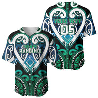 Custom Aotearoa Ngati Ranginui Baseball Jersey Maori Tribal Pattern LT05 - Polynesian Pride