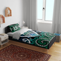 Aotearoa Ngati Ranginui Bedding Set Maori Tribal Pattern LT05 - Polynesian Pride