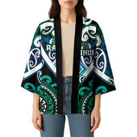 Custom Aotearoa Ngati Ranginui Kimono Maori Tribal Pattern LT05 - Polynesian Pride