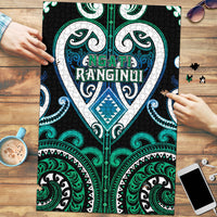 Aotearoa Ngati Ranginui Puzzle Maori Tribal Pattern LT05 Cyan - Polynesian Pride