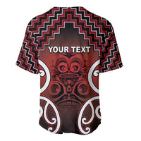 Personalised Aotearoa Mana Motuhake Baseball Jersey Poutama With Maori Pattern - Polynesian Pride