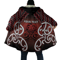 Personalised Aotearoa Mana Motuhake Cloak Poutama With Maori Pattern - Polynesian Pride