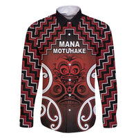 Personalised Aotearoa Mana Motuhake Family Matching Mermaid Dress and Hawaiian Shirt Poutama With Maori Pattern - Polynesian Pride