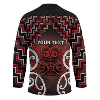 Personalised Aotearoa Mana Motuhake Hockey Jersey Poutama With Maori Pattern - Polynesian Pride