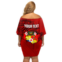 personalized-tonga-king-tupou-i-day-off-shoulder-short-dress-tropical-flowers-with-ngatu-pattern