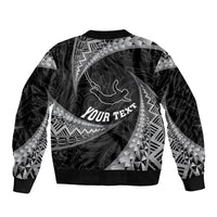 Personalised New Zealand Bungy Jumping Bomber Jacket Maori Pattern LT05 - Polynesian Pride