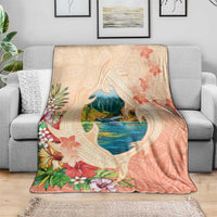 Hawaii Kauai Na Pali Coast Landscape Blanket