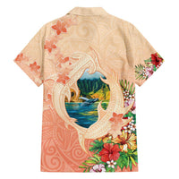 Hawaii Kauai Na Pali Coast Landscape Family Matching Puletasi and Hawaiian Shirt LT05 - Polynesian Pride