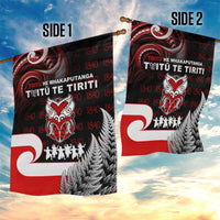 Aotearoa Toitu He Whakaputanga Garden Flag Toitu Te Tiriti O Waitangi