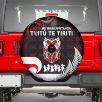 Aotearoa Toitu He Whakaputanga Spare Tire Cover Toitu Te Tiriti O Waitangi