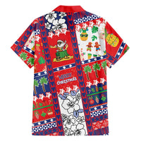 Wallis And Futuna Christmas Family Matching Mermaid Dress and Hawaiian Shirt Festive Beach Vibes LT05 - Polynesian Pride