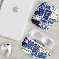 Northern Mariana Islands Christmas AirPods Case Festive Beach Vibes - Polynesian Pride