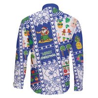 Northern Mariana Islands Christmas Family Matching Off Shoulder Short Dress and Hawaiian Shirt Festive Beach Vibes LT05 - Polynesian Pride