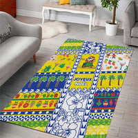 New Caledonia Christmas Area Rug Festive Beach Vibes - Polynesian Pride