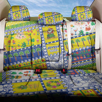 New Caledonia Christmas Back Car Seat Cover Festive Beach Vibes - Polynesian Pride