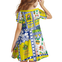 New Caledonia Christmas Family Matching Long Sleeve Bodycon Dress and Hawaiian Shirt Festive Beach Vibes LT05 - Polynesian Pride