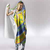 New Caledonia Christmas Hooded Blanket Festive Beach Vibes - Polynesian Pride