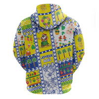 New Caledonia Christmas Hoodie Festive Beach Vibes - Polynesian Pride