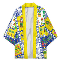 New Caledonia Christmas Kimono Festive Beach Vibes - Polynesian Pride