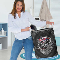 Hawaii November 28th Laundry Basket Kanaka Maoli Tribal Pattern - Polynesian Pride