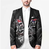 Hawaii November 28th Blazer Kanaka Maoli Tribal Pattern - Polynesian Pride