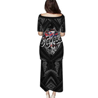 Hawaii November 28th Family Matching Puletasi and Hawaiian Shirt Kanaka Maoli Tribal Pattern LT05 - Polynesian Pride
