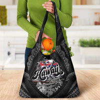Hawaii November 28th Grocery Bag Kanaka Maoli Tribal Pattern - Polynesian Pride