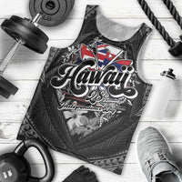 Hawaii November 28th Men Tank Top Kanaka Maoli Tribal Pattern - Polynesian Pride