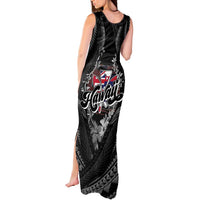 Hawaii November 28th Tank Maxi Dress Kanaka Maoli Tribal Pattern - Polynesian Pride