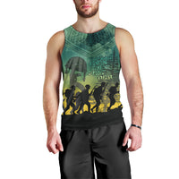 Norfolk Island ANZAC Day Men Tank Top Lest We Forget LT05 - Polynesian Pride