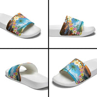 Guam Slide Sandals Eternal Summer Sunset Beach