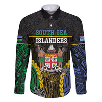 Personalised South Sea Islanders And Fiji Family Matching Summer Maxi Dress and Hawaiian Shirt Kanakas Fijian Tapa Pattern