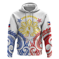 Philippines Hoodie Katipunan Andres Bonifacio LT05 Pullover Hoodie White - Polynesian Pride