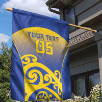 Custom James Cook High School Garden Flag Maori Koru Pattern LT05 - Polynesian Pride