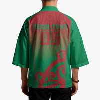Custom Onehunga High School Kimono Maori Koru Pattern LT05 - Polynesian Pride