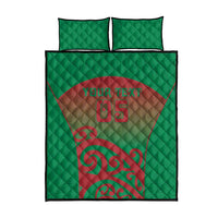 Custom Onehunga High School Quilt Bed Set Maori Koru Pattern LT05 - Polynesian Pride