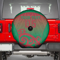 Custom Onehunga High School Spare Tire Cover Maori Koru Pattern