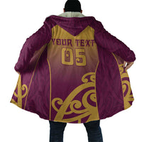 Custom Waiuku College Cloak Maori Koru Pattern LT05 - Polynesian Pride