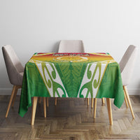 Vanuatu Tablecloth Proud To Be A Ni-Van With Tribal Pattern