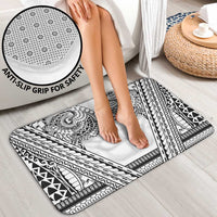 Polynesian Tattoo Inspired Cosplay Costume Bathroom Set Tribal Warrior White - Polynesian Pride