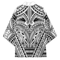 Polynesian Tattoo Inspired Cosplay Costume Kimono Tribal Warrior White - Polynesian Pride