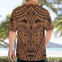 Polynesian Tattoo Inspired Cosplay Costume Hawaiian Shirt Tribal Warrior - Polynesian Pride